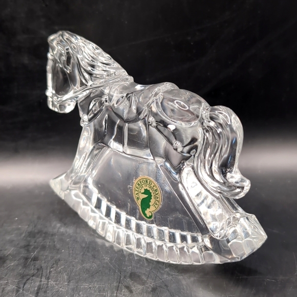Genuine Waterford Crystal 5" Rocking Horse - Picture 6 of 10
